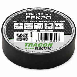 Fekete szigetelőszalag