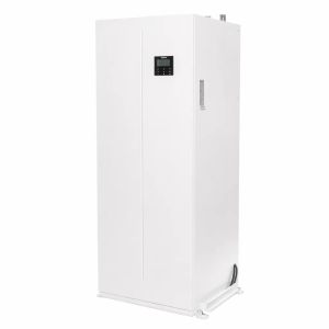 Hőszivattyú beltéri HMV tartállyal jobbról