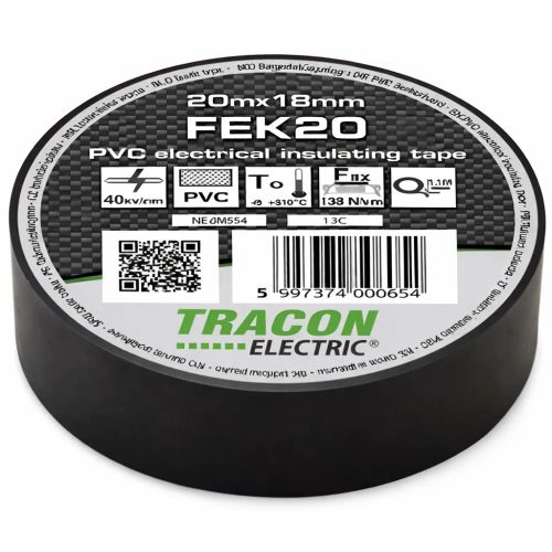 Fekete szigetelőszalag