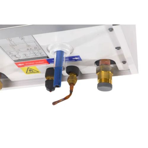 Hőszivattyú beltéri kalorikus bekötései