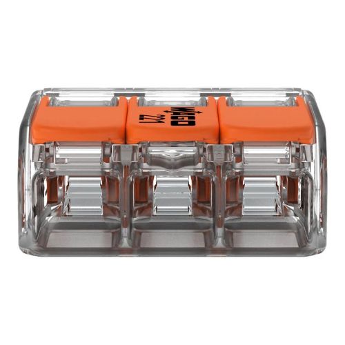 WAGO 221-413 ÁTLÁTSZÓ (OLDHATÓ) 3X0,08-4 MM2 VEZETÉKÖSSZEKÖTŐ 3. KÉP